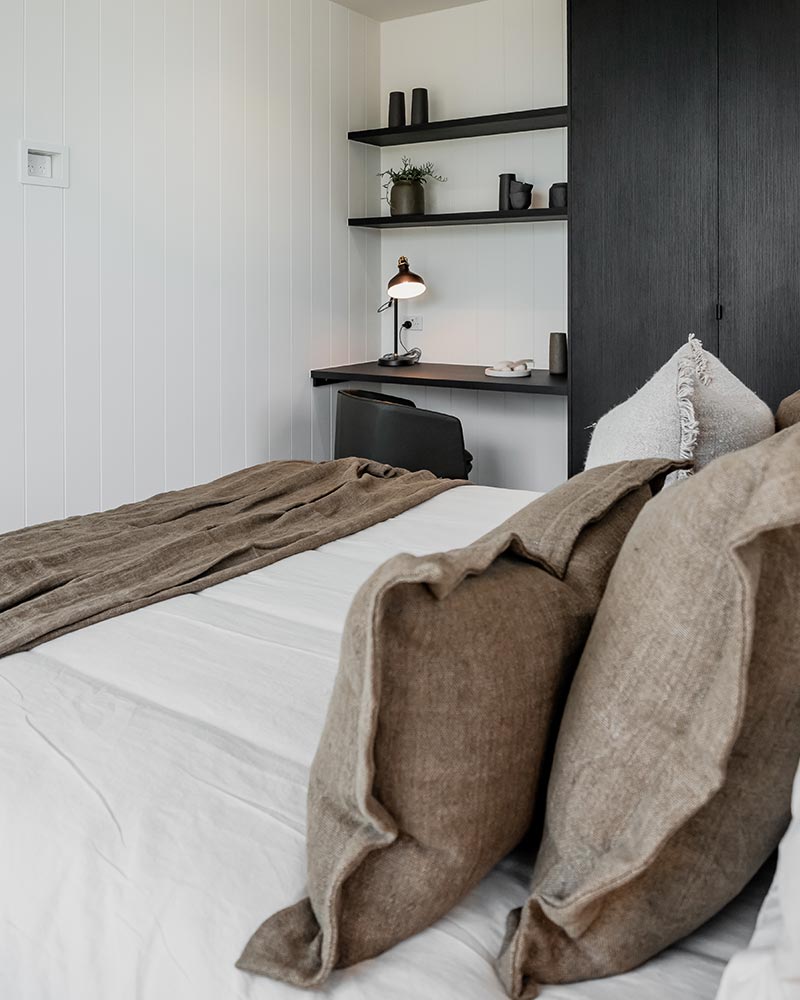 2 bedroom prefab home designed and built by The Quarters Co in Victoria