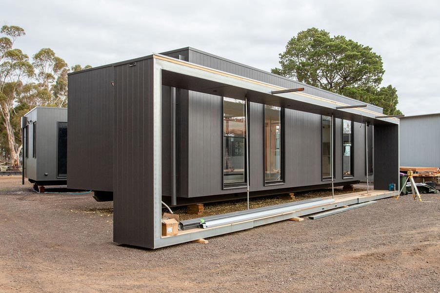 Modular office designed by The Quarters Co in Victoria